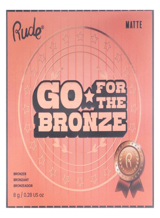 Rude Go for the Bronze - Did Not Break The Ribbon by Rude Cosmetics for Women - 0.28 oz Bronzer - Image 5
